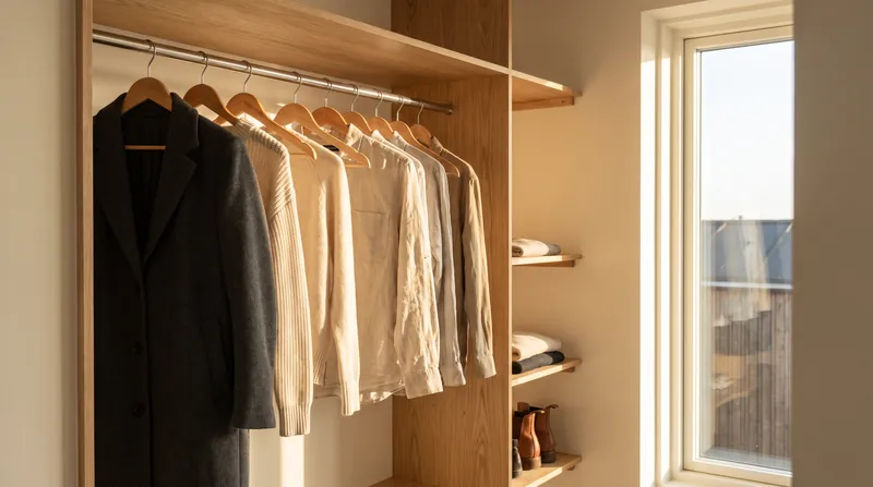 An essentialist closet doesn't just ask what to throw away; it asks what represents the absolute best version of your current style.