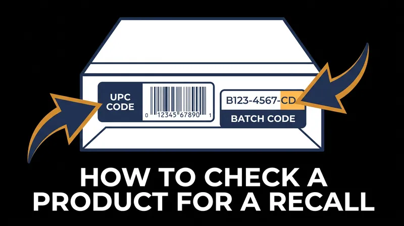 Consumers must match both the UPC and the specific batch code printed on the bottom of the box to confirm if their product is recalled.