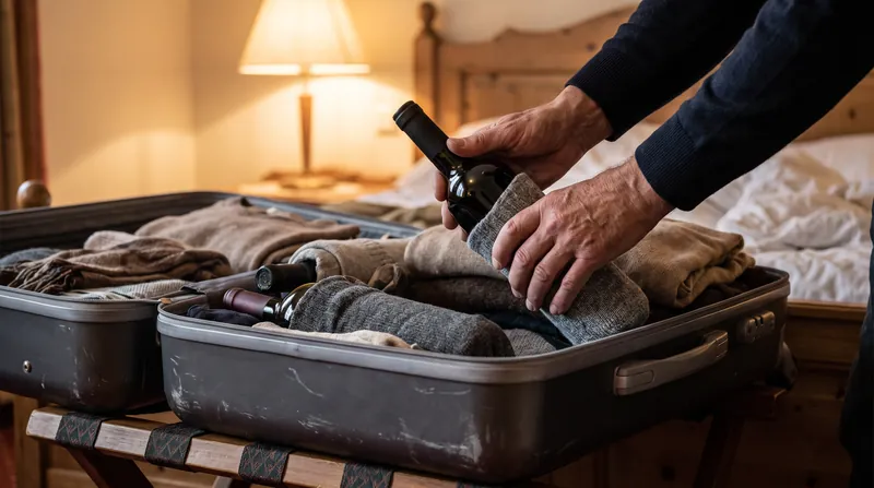 Packing wine for the journey home requires understanding both physical space and legal volume limits.