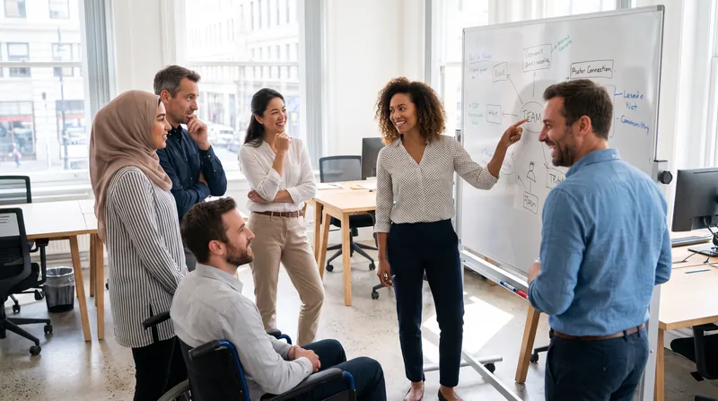 Two to three days in the office provides the necessary passive face time to remain top-of-mind for leadership.