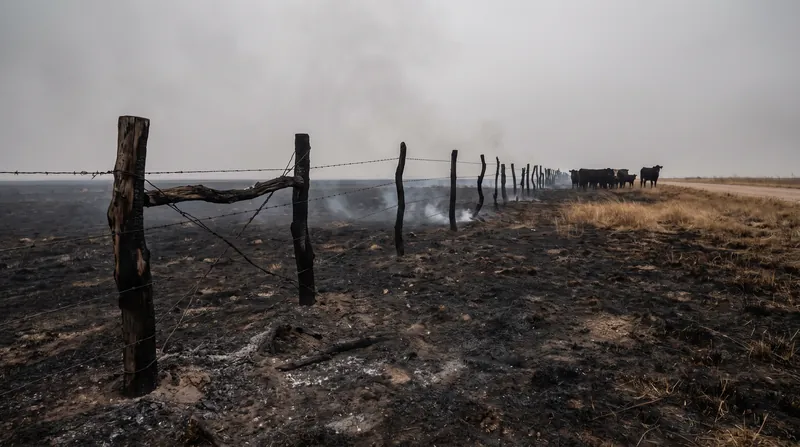 Ranchers face years of recovery after the fire destroyed miles of fencing and winter hay supplies.
