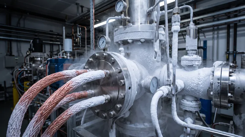 Conventional Type-II superconductors require massive cryogenic infrastructure to maintain temperatures near absolute zero.