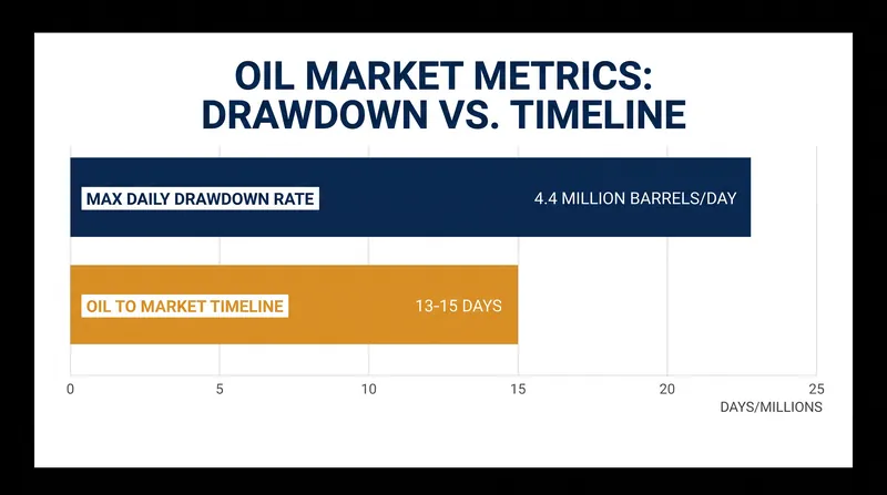 Physical constraints limit how fast the SPR can deploy oil to the commercial market.