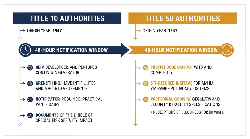 Statutory reporting requirements align despite differing operational mandates.