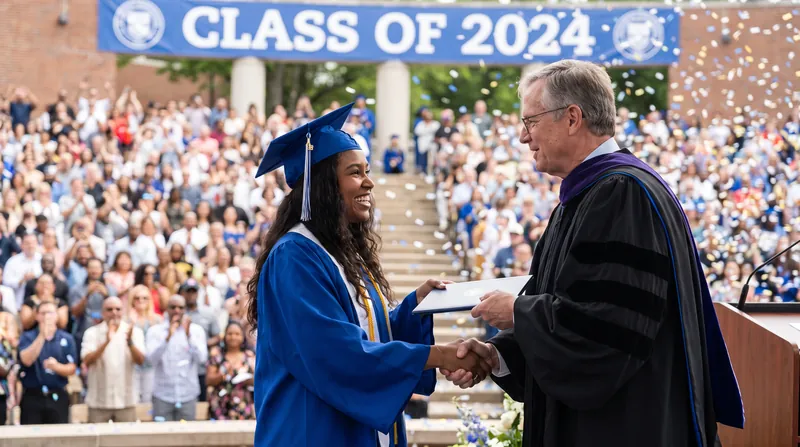 Public ceremonies like graduations serve as the 'incorporation' phase, signaling a new social status to the community.