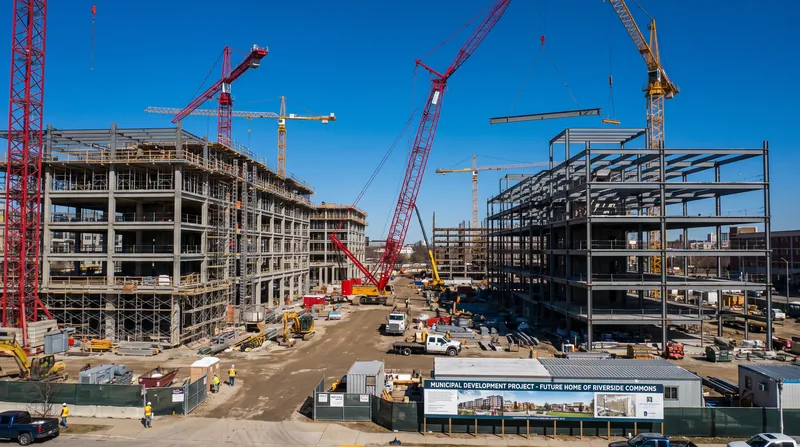 TIF bonds provide the upfront capital required for large-scale infrastructure and commercial construction.