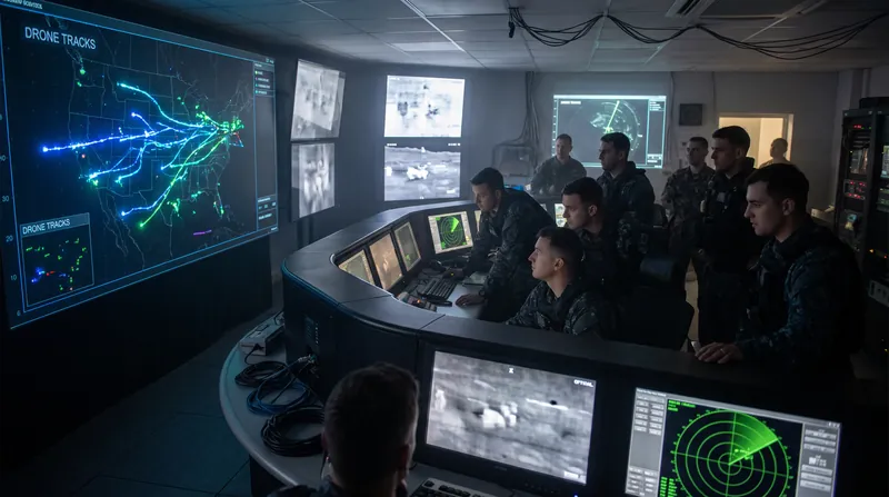 The system integrates into existing air defense networks to track and engage asymmetric threats.