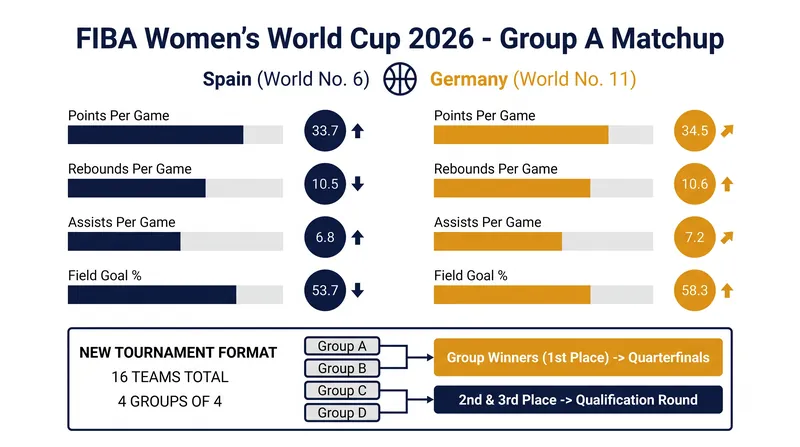 Spain and Germany enter the expanded 16-team tournament fighting for a crucial bye to the quarterfinals.