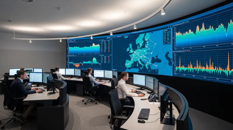 Transmission system operators constantly monitor the 50 Hz frequency to ensure supply matches demand in real time.