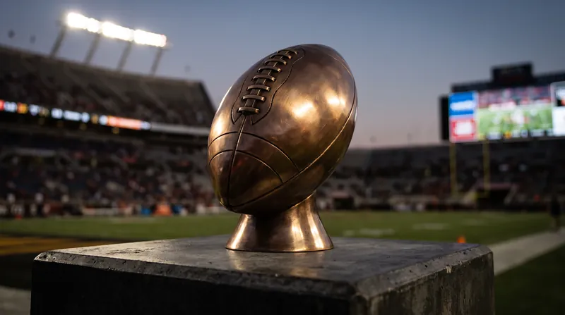 The AFLE Gold Bowl trophy, unveiled in July, awaits the winner of Sunday's clash.