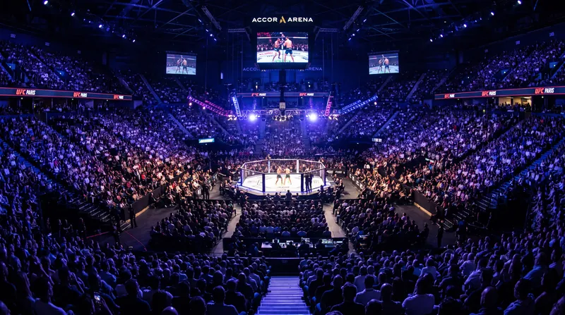 The Accor Arena in Paris hosts a high-stakes lightweight main event this Saturday.