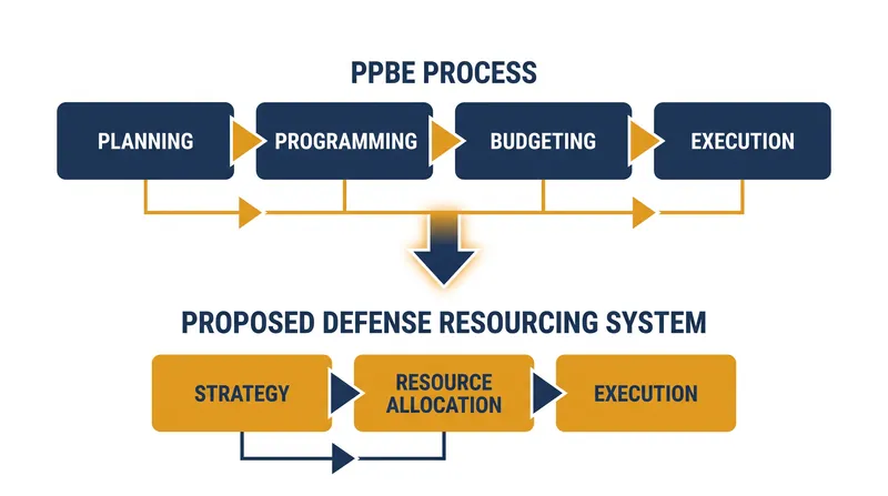 The 2024 reform commission proposed consolidating the programming and budgeting phases into a single resource allocation step.