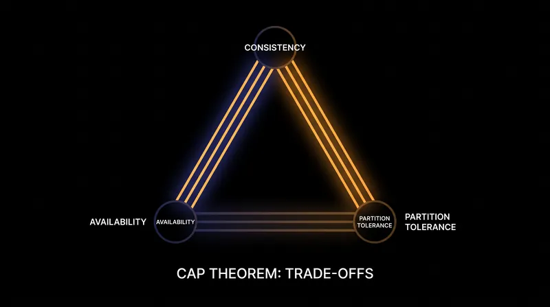 The CAP theorem dictates that a distributed system can only guarantee two of three core properties simultaneously.