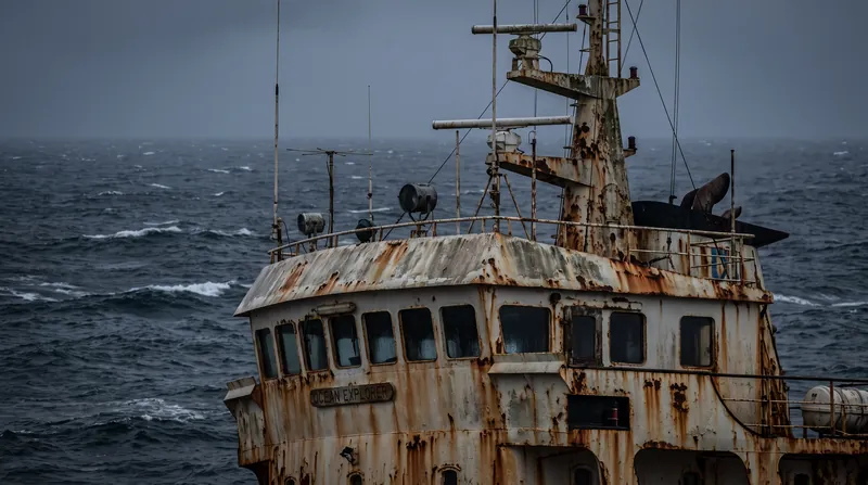 The average age of a shadow fleet tanker is 20 years, raising severe environmental concerns.