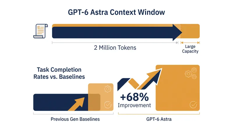 Astra introduces a 2 million token context window and self-correction mechanisms.