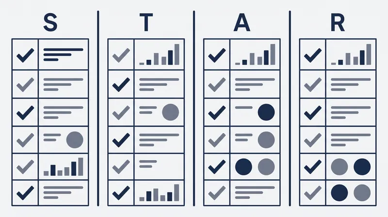 Building a STAR matrix prior to an interview prevents rambling and ensures all metrics are ready to deploy.