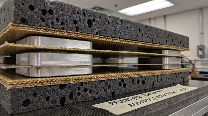 Acoustic insulation packages can add up to 600 pounds to an aircraft's empty weight.