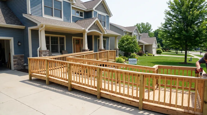 Physical modifications to a dwelling are typically paid for by the tenant, while policy accommodations are absorbed by the housing provider.