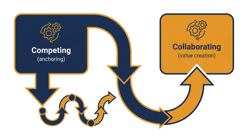 Expert negotiators frequently shift modes during a single dispute, matching assertiveness early before pivoting to collaboration.