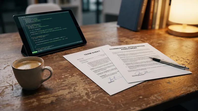 Corporate venture deals frequently pair equity term sheets with binding commercial agreements.