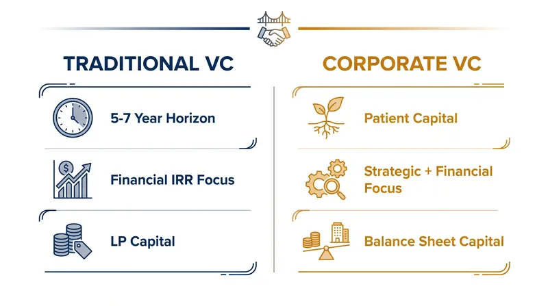 The structural differences between traditional fund lifecycles and balance-sheet investing.