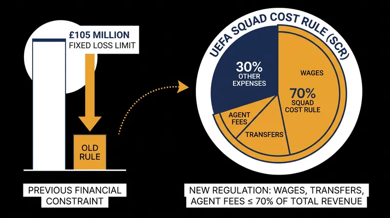 Future regulations are expected to cap squad costs at 70% of total revenue.