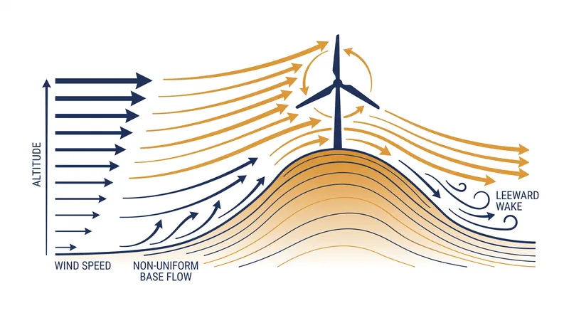 Accelerating base flows and vertical wind shear alter the pressure gradients around a rotor, allowing the theoretical efficiency limit to be slightly exceeded.