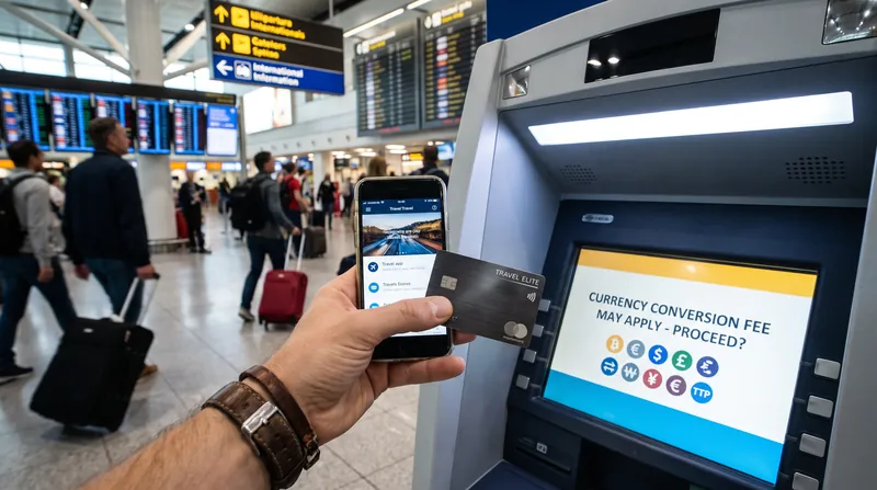 Independent ATM operators frequently combine dynamic currency conversion markups with flat usage fees.