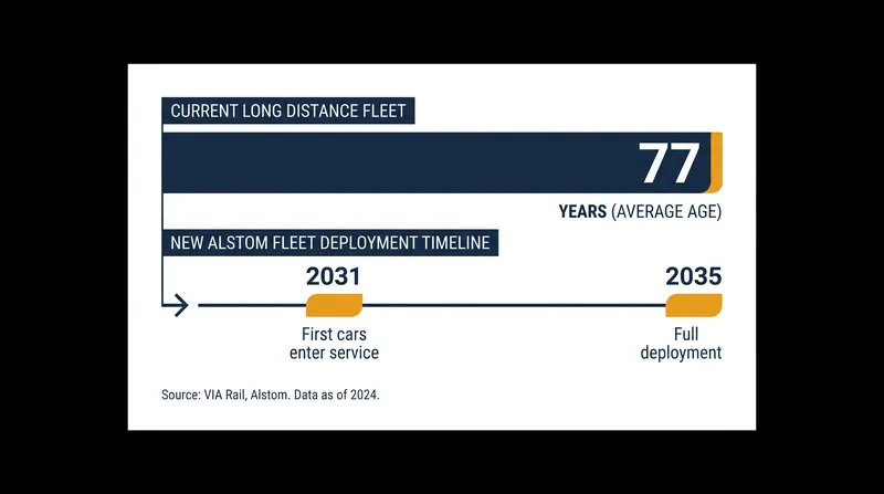 The new Adessia fleet will replace legacy equipment that has been operating since the mid-twentieth century.