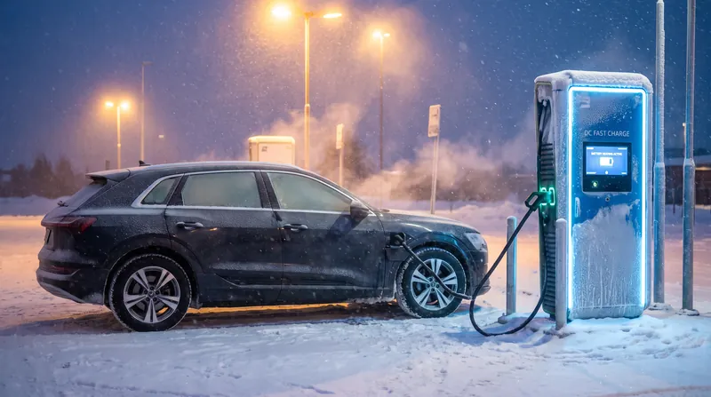 Fast-charging an electric vehicle in freezing temperatures significantly increases the risk of destructive lithium plating.