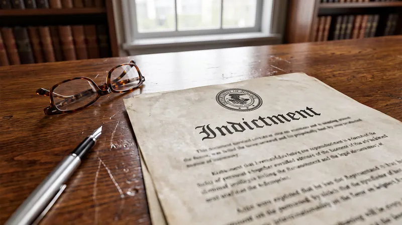 An indictment, also known as a 'true bill', is the formal charging document issued by a grand jury when it finds probable cause.