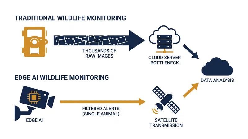 How on-device processing eliminates the data bottleneck in remote environments.