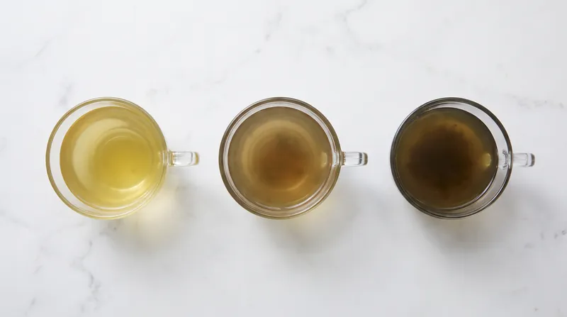 High bicarbonate levels in hard water accelerate oxidation, darkening the tea and muting delicate aromatics.