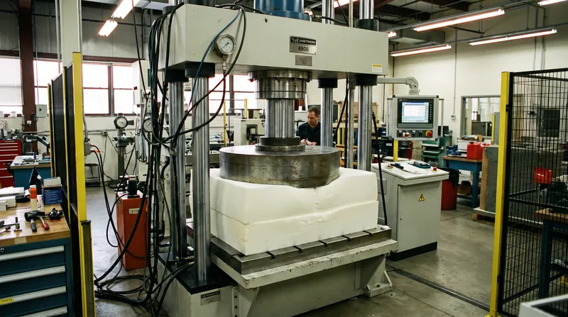 Constant-load pounding tests simulate years of human use to measure structural degradation.