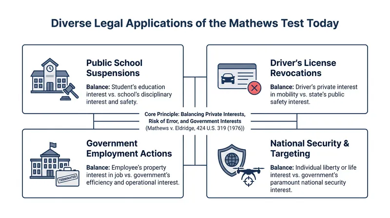 Originally designed for Social Security disputes, the Mathews test now governs procedural due process across the entire administrative state.