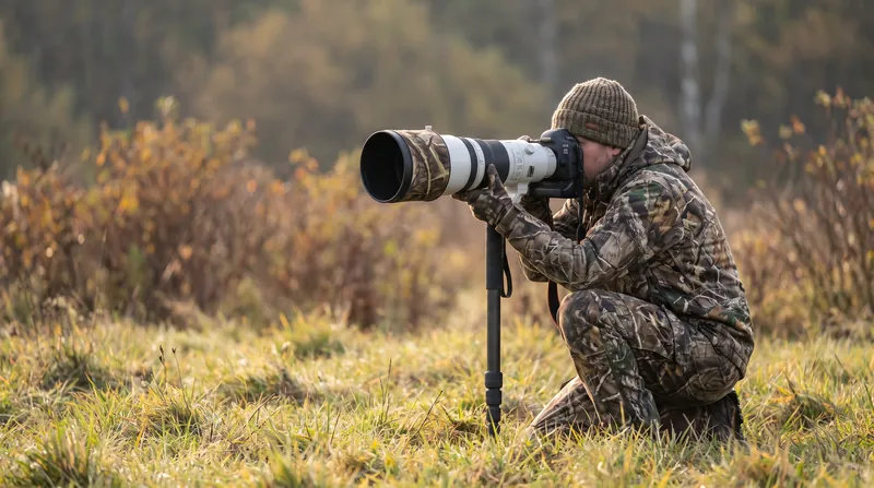 At extreme telephoto focal lengths, optical stabilization inside the lens remains more effective than moving the camera sensor.