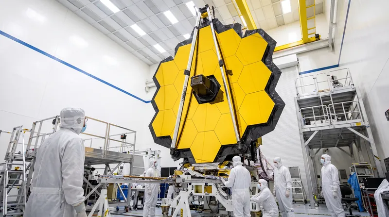 The James Webb Space Telescope operates at the L2 point, 1.5 million kilometers from Earth.