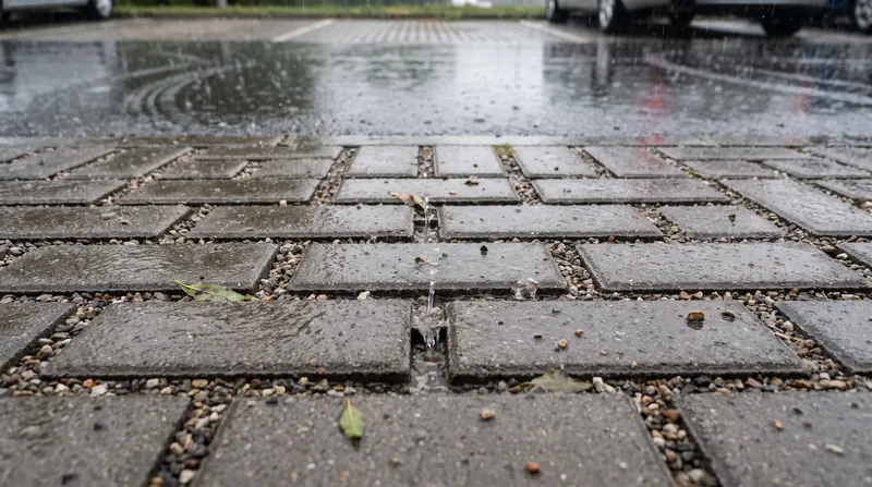 Property owners can often reduce their monthly ERU fee by installing green infrastructure that retains stormwater on-site.