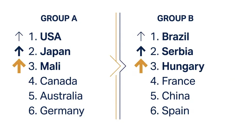 The upsets have blown the race for the Final Phase wide open in Groups A and B.