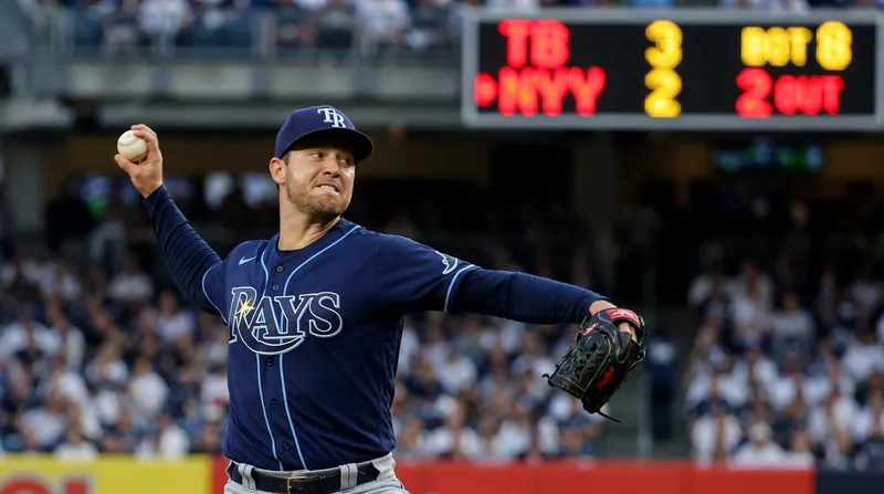 Griffin Jax returned to the Rays' rotation after a stint on the 15-day injured list for elbow discomfort.