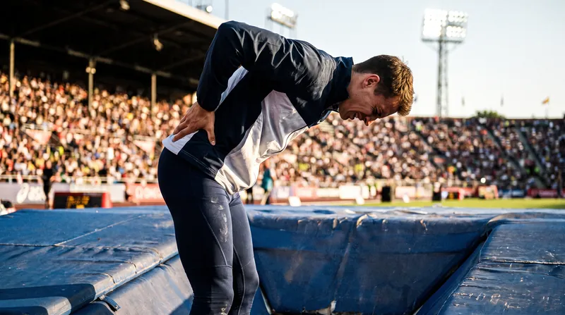 Back and leg tightness forced Mondo Duplantis to withdraw from the Diamond League Final during warm-ups.