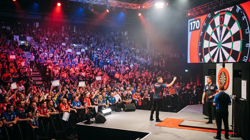 A record-breaking crowd of nearly 6,000 fans packed the MVM Dome in Budapest for the European Tour event.