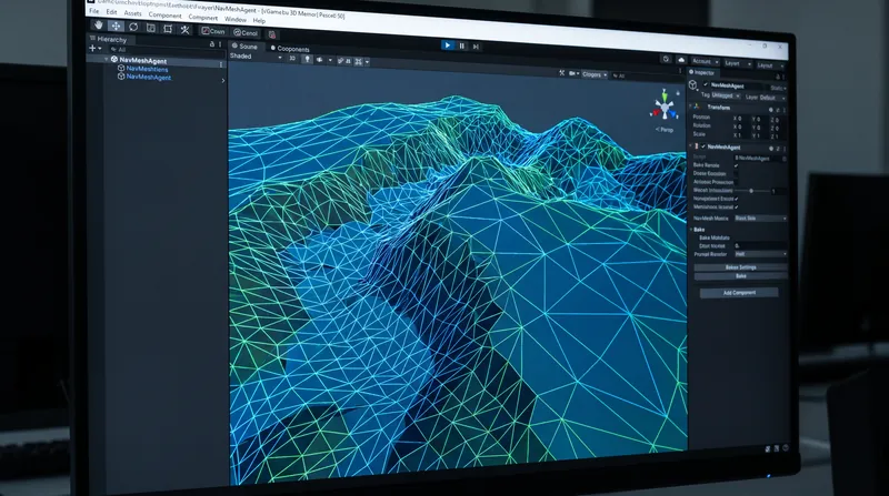 Navigation Meshes group thousands of tiny grid spaces into larger polygons to speed up A* calculations.