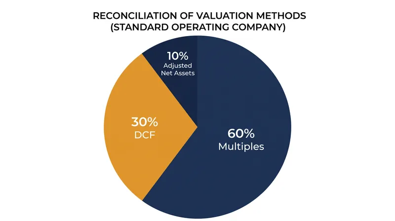 Appraisers typically weight multiple methods to smooth out outliers and establish a defensible final value.