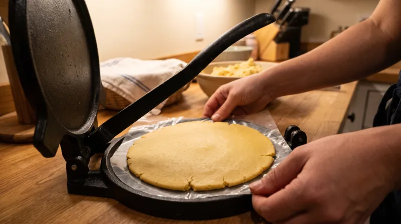 Gelatinized starches act as a natural binder, allowing the gluten-free corn to form a cohesive, pliable dough.