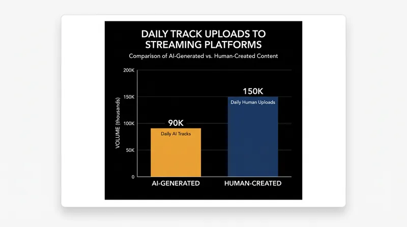 Streaming platforms are deploying zero-shot detection tools to filter out the tens of thousands of synthetic tracks uploaded daily.
