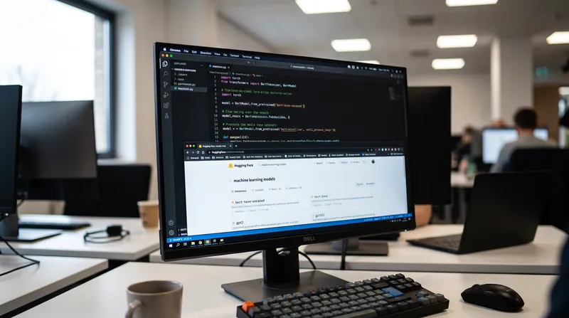 Hugging Face serves as the primary collaborative hub for machine learning developers globally.