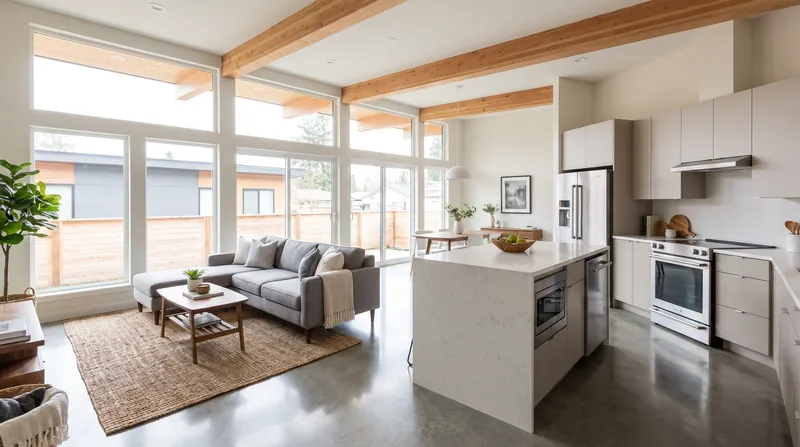 Modern manufactured homes increasingly rival site-built houses in interior design and layout.