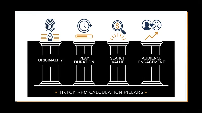 The four metrics that determine a video's final payout rate.