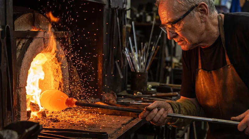 Traditional crafts like Bohemian and Murano glass are positioned to receive the blue-and-gold PGI seal.